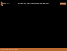 Tablet Screenshot of dragobakery.com
